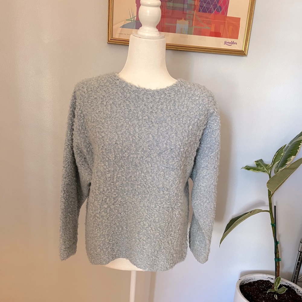 Topshop light blue Women's Sweater